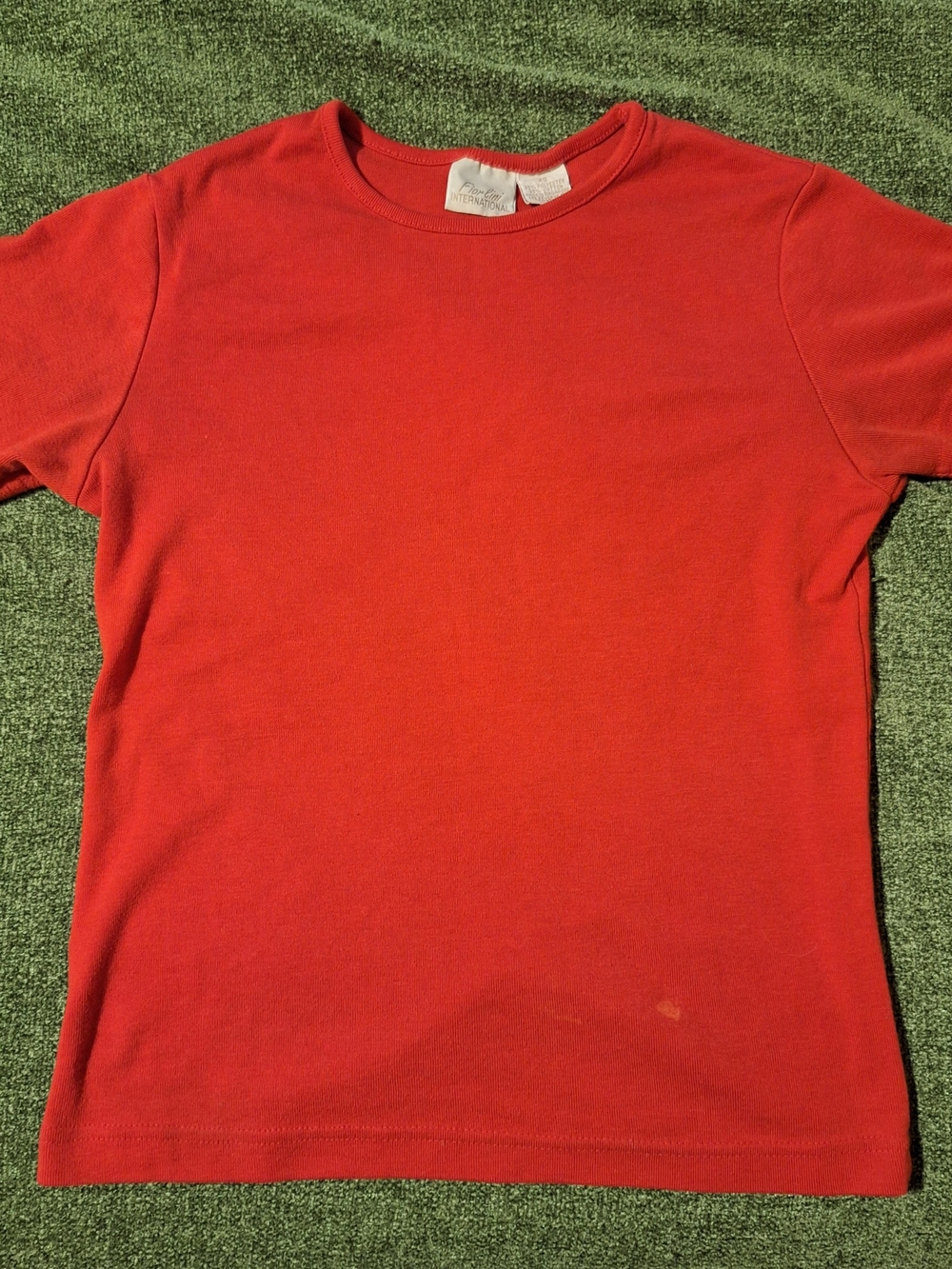 Vintage Red Fitted Tee
